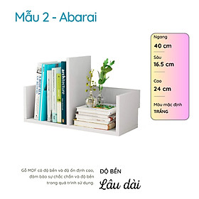 Kệ Sách Để Bàn Phong Cách Hiện Đại Thương Hiệu SMLIFE (Nhiều mẫu, có thể đổi Size và màu sắc)