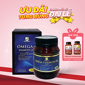 Viên Uống Dầu Cá Hồi Úc Dr Natural Omega 3 Salmon Oil 180 Viên | Tốt Cho Mắt, Não, Tìm, Giảm Nguy Cơ Xơ Vữa Động Mạch - Hàng Chính Hãng