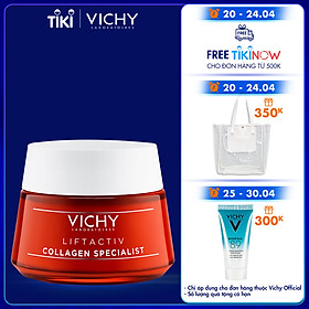 Kem Dưỡng Ngăn Lão Hóa, Sáng Da Vichy Collagen Liftactiv Collagen Specialist Chuyên Biệt (50ml)