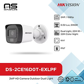 Mua Camera HDTVI 2MP Dual Light HIKVISION DS-2CE16D0T - Hàng chính hãng