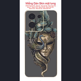 Mua Miếng Dán skin mặt lưng dành cho Reno 8z 5G / Reno 8 / Reno 8 pro / Reno 7z 5G / Reno 7 5G / Reno 7 / Reno 6 5G / Reno 6