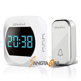 Mua Chuông cửa không dây hiển thị đồng hồ Aibont T195-WW