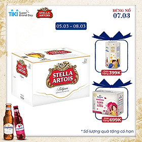 Thùng 24 Chai Bia Stella Artois (330ml / Chai)