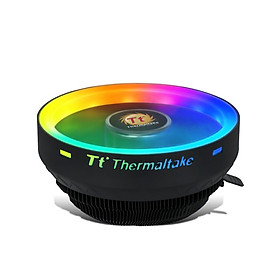 CPU tản nhiệt khí  Thermaltake RGB / Vòng bi thủy lực / Vây nhôm / hỗ trợ hoạt động cho Intel / AMD Dynamic-Màu đen-Size Màu RGB tĩnh