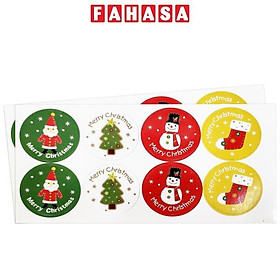 Bộ 16 Sticker Giáng Sinh - Vinacraft