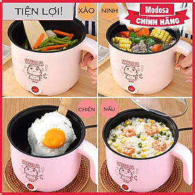 Mua Nồi Lẩu Điện Đa Năng Modosa Gọn Nhẹ 2 Đến 3 Người Ăn - Hàng Chính Hãng