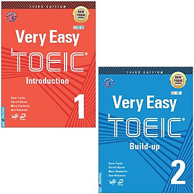 Combo sách very easy toeic 1 - introduction + very easy toeic 2 - build up