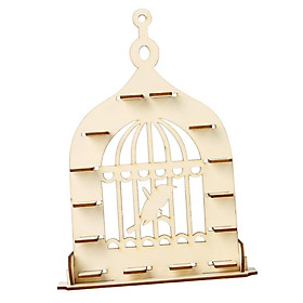 Durable Wedding Chocolate Display Stand Rack Confectionery Holder Bird Cage