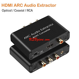 Bộ chuyển đổi cho HDMI ARC Audio Extractor - HDMI ARC to OPtical/Coaxial/RCA / 3.5mm