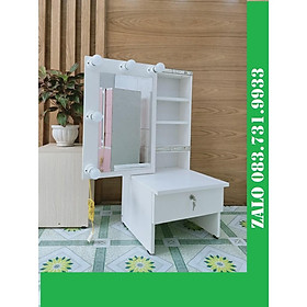 Mua Bàn trang điểm 40 trượt/led/trắng