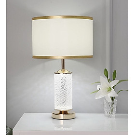 Mua Đèn ngủ để bàn thân thuỷ tinh lấp lánh trang trí phòng ngủ   phòng khách hiện đại DRB 42A   DRB 42B