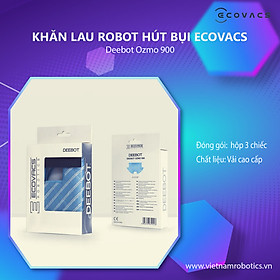 Hộp khăn lau Ecovacs Deebot Ozmo 900 - Hàng Chính Hãng