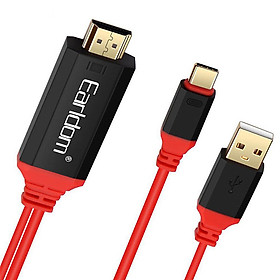 Mua Cáp chuyển đổi USB-C 3.1 ra HDMI Earldom cho điện thoại  máy tính bảng  laptop - Hàng Nhập Khẩu