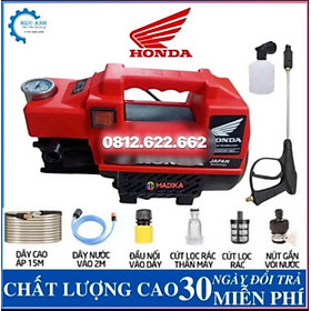 Mua MÁY RỬA XE HONDA NHẬP KHẨU JAPAN 3500W CÓ CHỈNH ÁP TẶNG KÈM BÌNH TẠO BỌT