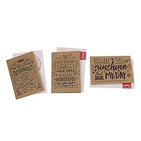 Combo 3 Thiệp Greenwood GW-TP02