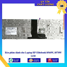Bàn phím dùng cho Laptop HP Elitebook 8560W 8570W LED - Hàng Nhập Khẩu New Seal