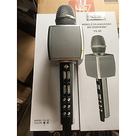 Mua MIC BLUETOOTH YS92  3 LOA  CAO CẤP NHẤT
