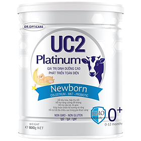 Sữa bột UC2 Platinum Newborn 800g