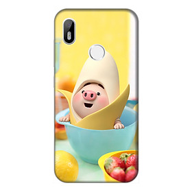 Ốp lưng điện thoại Vsmart Joy 1 hình Heo Con và Trái Cây Mẫu 1 - Hàng chính hãng