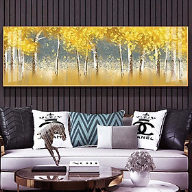 Mua Tranh Canvas Phong Cảnh Nghệ Thuật Tuyệt Đẹp - Tranh Phong Cảnh Hàng Cây Lá vàng