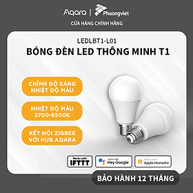 Mua Bóng Đèn LED thông minh Aqara 8.5W màu 2700K - 6500K phiên bản Zigbee - Hàng Chính Hãng BH 12 Tháng