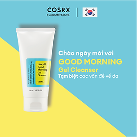 Gel Rửa Mặt Tràm Trà, 0.5% BHA COSRX Low pH Good Morning Gel Cleanser 150ml