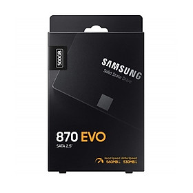 Ổ cứng SSD Samsung 870 EVO SATA III 2.5" SSD 500GB ( MZ-77E500BW ) - Hàng Chính Hãng