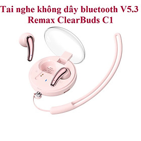 Mua Tai nghe nhét tai không dây Bluetooth V5.3 hộp trong Remax ClearBuds C1 _ Hàng chính hãng