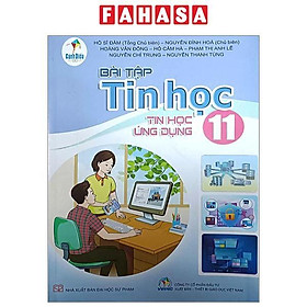 Tin Học 11 – Tin Học Ứng Dụng (Cánh Diều) (2023)