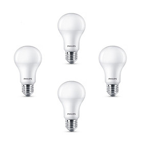 Mua COMBO 4 BỘ - BÓNG ĐÈN LED BULB PHILIPS MYCARE 12W E27 A60 ( TIẾT KIỆM ĐIỆN NĂNG - CHẤT LƯỢNG SÁNG CAO ) – HÀNG CHÍNH HÃNG