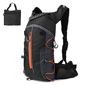 Balo thể thao, túi đeo với mặt lưng thoáng khí, thoải mái cho các hoạt động ngoài trời-Màu quả cam-Size Chỉ ba lô