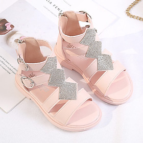 Dép sandal bé gái chiến binh cổ thấp siêu dễ thương SG30