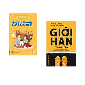 Nơi bán Combo 2 cuốn sách: 277 Lời Khuyên Dạy Con Của Giáo Sư Shichida + Giới Hạn Cho Con Bạn - Giá Từ -1đ