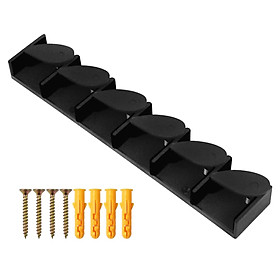 Fishing Rod Holder Vertical 6 Rods Rod Stand for Garage Storage Wall Mounted