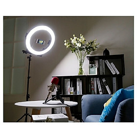 Hình ảnh Đèn led HD Ring RL18 chiếu sáng Studio, makeup, quay phim , chụp ảnh,livetream