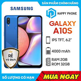 Điện Thoại Samsung Galaxy A10s (2GB/32GB) - Hàng Chính Hãng - xanh dương - ĐÃ KÍCH HOẠT BẢO HÀNH ĐIỆN TỬ