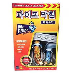 Hộp bột thông cống Mr Fresh Hàn Quốc 200g