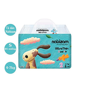 COMBO 2 Tã/Bỉm Dán/Quần Nabizam nội địa Hàn siêu mỏng, siêu mềm, siêu thấm hút, đủ size từ 4-20KG