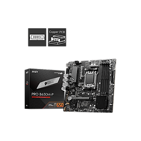 Mainboard MSI PRO B650M-P ( AMD B650/Socket AM5/4x DDR5/mATX ) - Hàng Chính Hãng