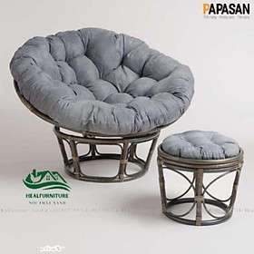 Mua Ghế lười thư giãn Đôn Papasan mây tự nhiên  decor ban công nằm thư giãn đọc sách  trang trí phòng khách / HealHomes