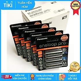 COMBO 5 Vỉ ( 20 Viên ) Pin Sạc AA ENELOOP PRO 2550 mah BK - 3HCCE/4BT - Hàng Chính Hãng