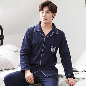 Bộ Đồ Ngủ Pajamas Dài Tay Phong Cách Hàn Quốc Antarctic NAS5X20022-12