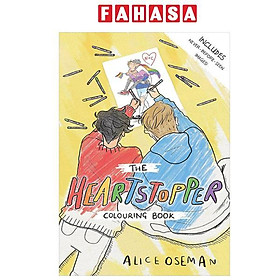 Sách ngoại văn: The Heartstopper Colouring Book