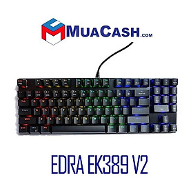 Mua Bàn phím Edr EK389 V2 Blue/Brown/Red sw (Outemu/Led Rainbow/USB)