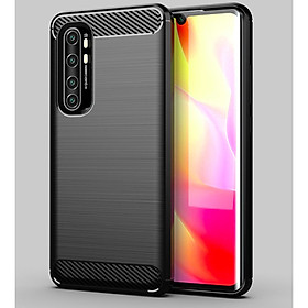 Ốp lưng chống sốc Vân Sợi Carbon cho Xiaomi Mi Note 10 Lite