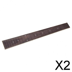 2xWooden Guitar Fretboard Fingerboard for 41'' Acoustic Folk Guitar