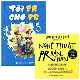 Combo Tôi PR Cho PR + Nghệ Thuật PR Bản Thân (Bộ 2 Cuốn)