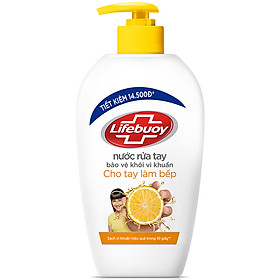 Nước Rửa Tay Diệt Khuẩn Lifebuoy Cho Tay Làm Bếp 500g - 21126128