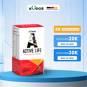 Thực phẩm bảo vệ sức khỏe KUDOS ACTIVE LIFE (30 viên/hộp)