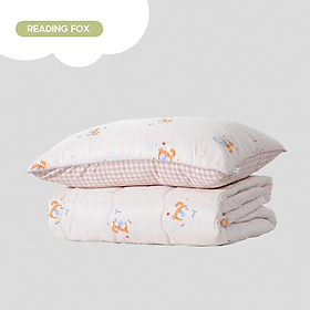 Mua Set Chăn Chần Bông và Vỏ Gối ARIZE On Cloud Reading Fox Kid